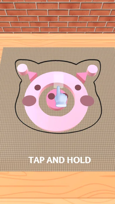ภาพหน้าจอของ Paint Splat 3D!
