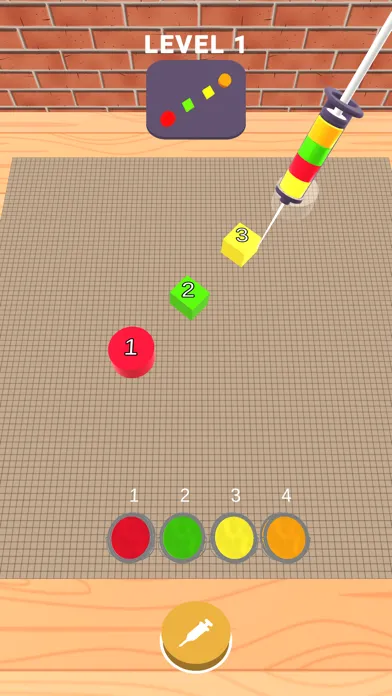 ภาพหน้าจอของ Paint Splat 3D!