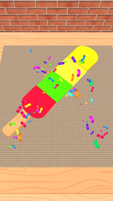ภาพหน้าจอของ Paint Splat 3D!
