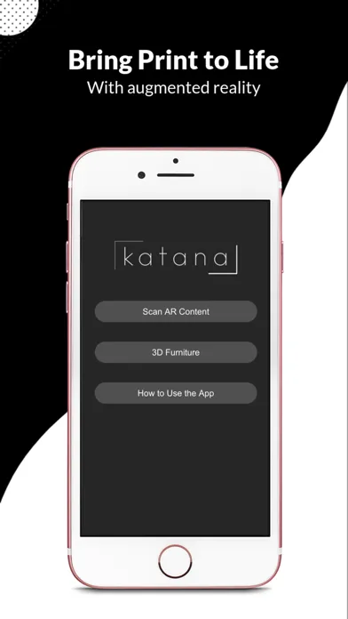 Capturas de tela do Katana AR