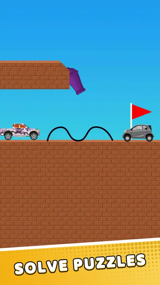 Draw Line Bridge-Puzzle Game Ekran Görüntüleri