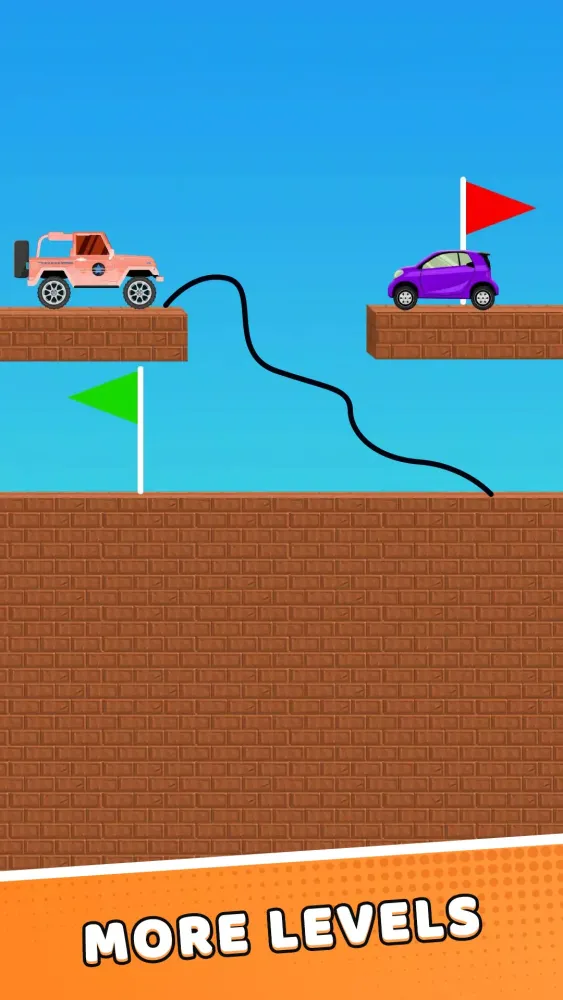 Draw Line Bridge-Puzzle Game Ekran Görüntüleri