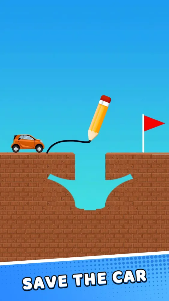 Draw Line Bridge-Puzzle Game Ekran Görüntüleri