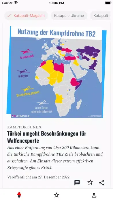 Скриншоты KATAPULT: dein mobiles Magazin