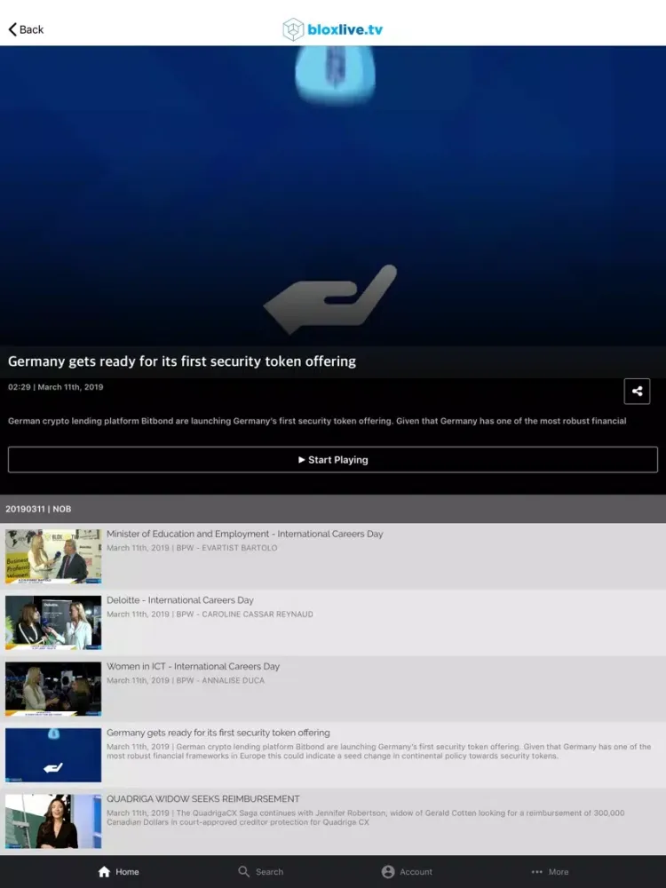 bloxlive.tv iPad  Screenshots