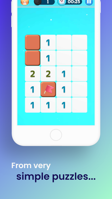 Captures d'écran de Cat sweeper - minesweeper game