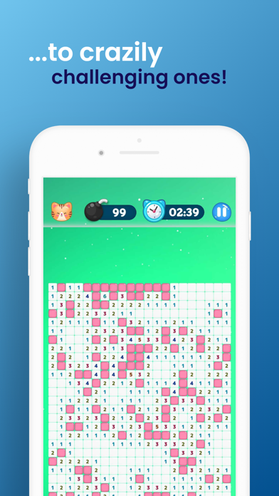 Captures d'écran de Cat sweeper - minesweeper game