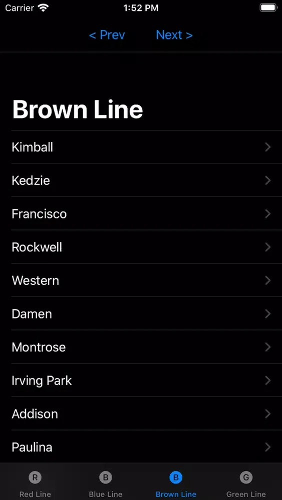 Realtime Train Schedules: CTA سکرین شاٹس