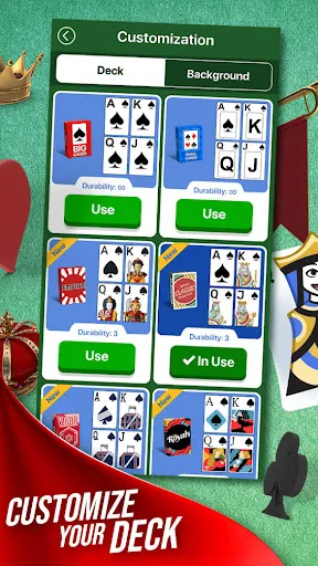 Ảnh chụp màn hình của Solitaire + Card Game by Zynga