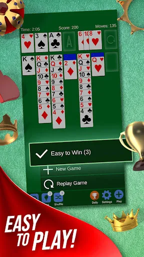 Ảnh chụp màn hình của Solitaire + Card Game by Zynga