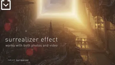 Tangkapan skrin Surrealizer