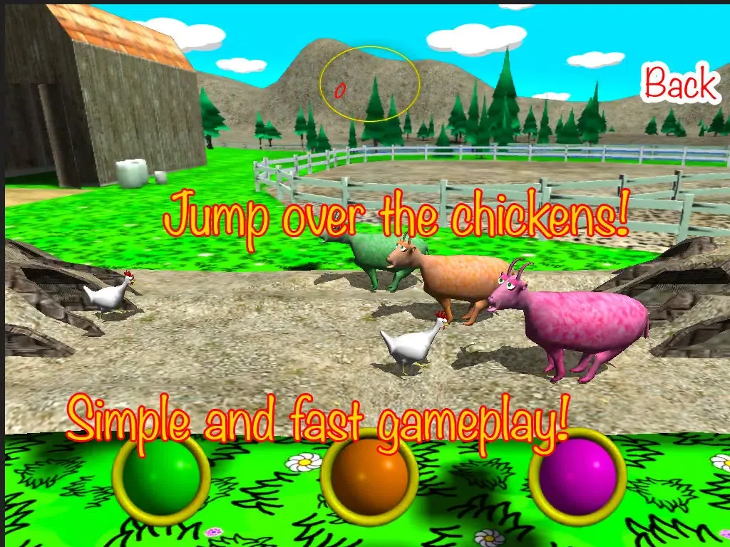 تصاویر Jumpy Goats iPad 