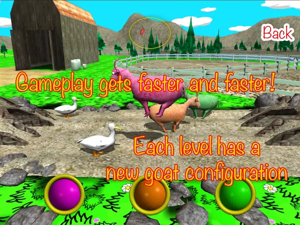 تصاویر Jumpy Goats iPad 