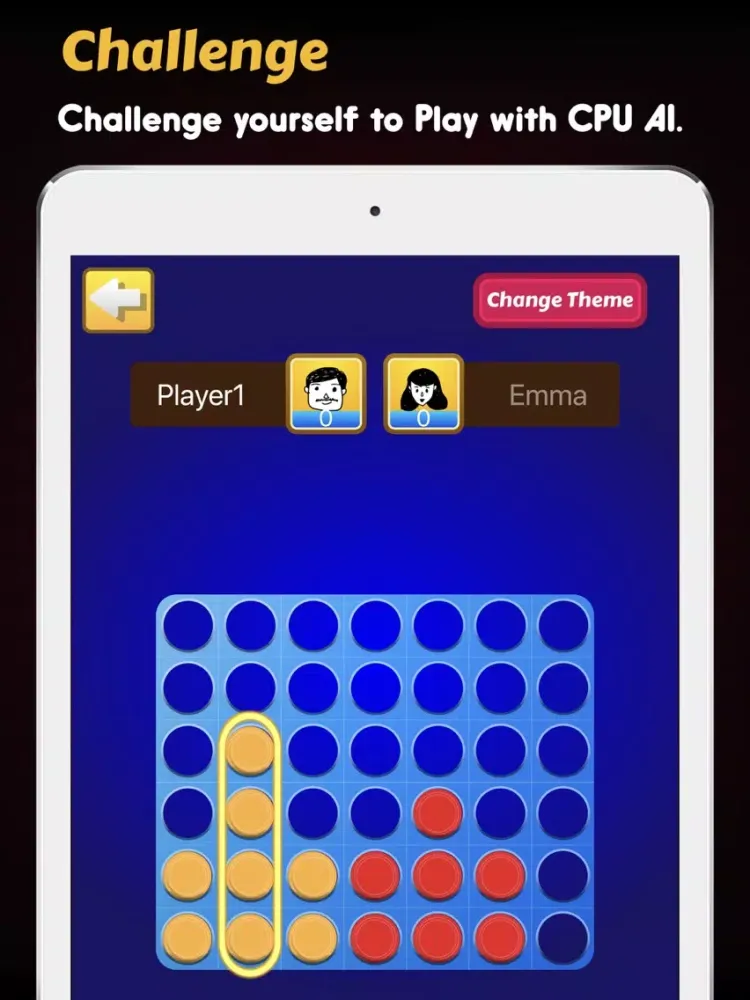 Capturas de pantalla de Four in a row - Connect 4 iPad 