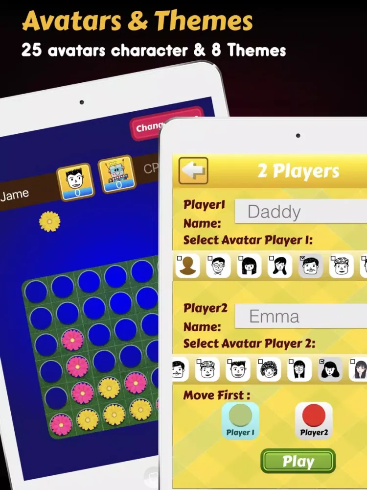 Capturas de pantalla de Four in a row - Connect 4 iPad 