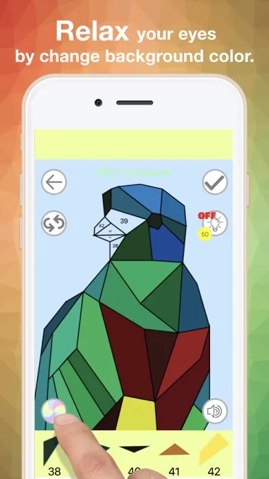 Low-Poly Art color by number Screenshots