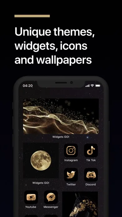 Widget GO! سکرین شاٹس