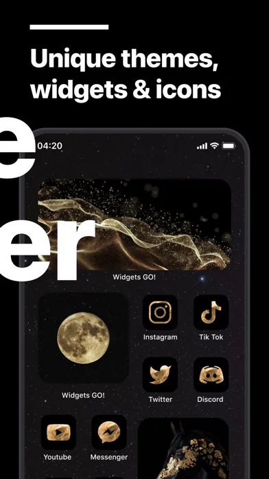 Widget GO! سکرین شاٹس