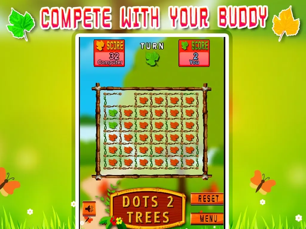 Dots 2 Trees based on Dots and Boxes iPad 应用截图
