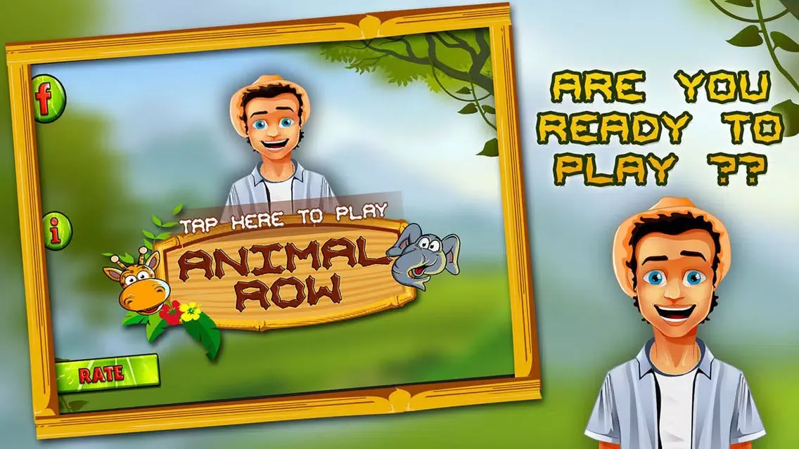 Screenshot di 4 Animals In Row