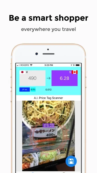 Ảnh chụp màn hình của Travel Shopping Buddy