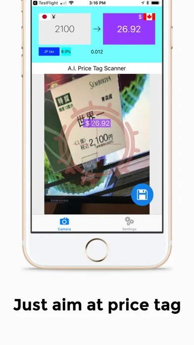 Ảnh chụp màn hình của Travel Shopping Buddy