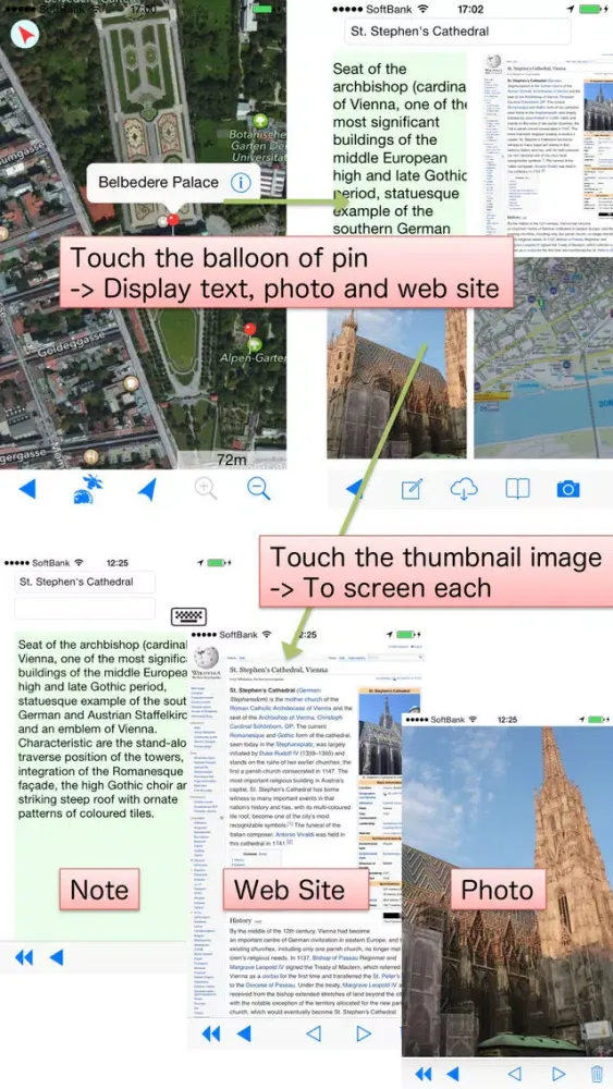 Tangkapan skrin Offline-Map Lite ( Overseas travel companion map )