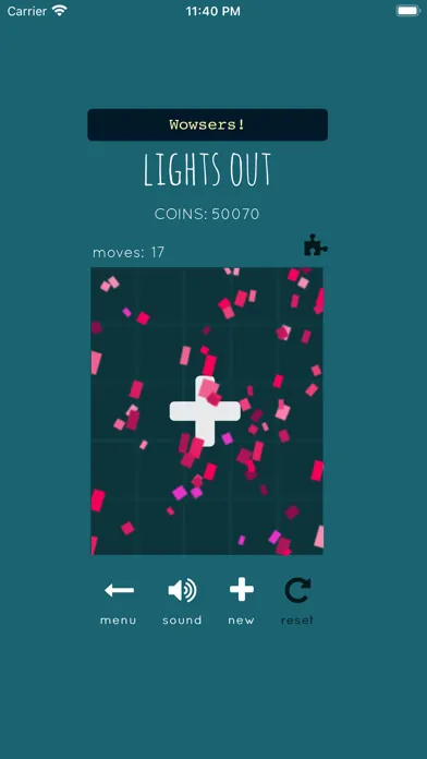 Lights Out - confetti سکرین شاٹس