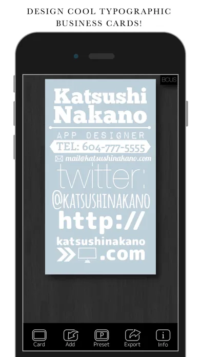 Typography Designer Screenshots