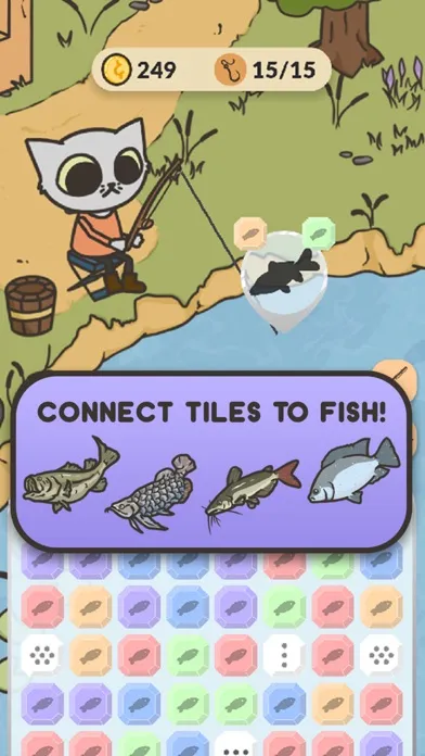 Fishing Friends - Connect 3 Ekran Görüntüleri