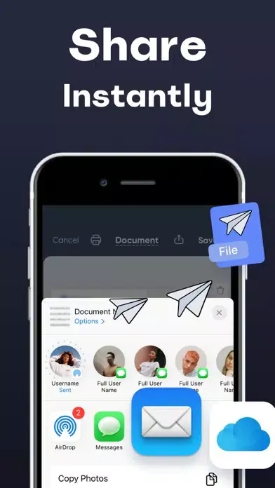 PDF Scanner: OCR Document App Screenshots
