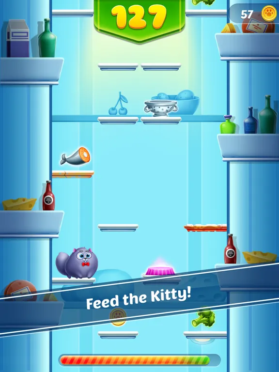 Happy Kitty Jump iPad  Screenshots