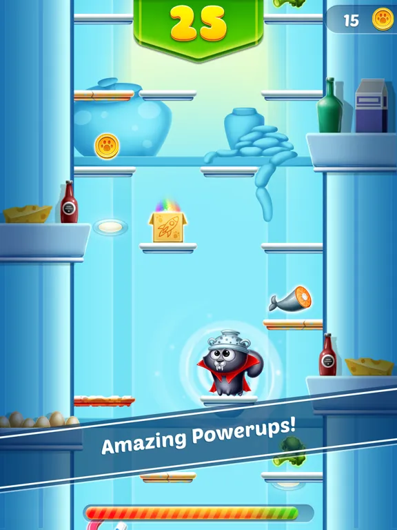 Happy Kitty Jump iPad  Screenshots