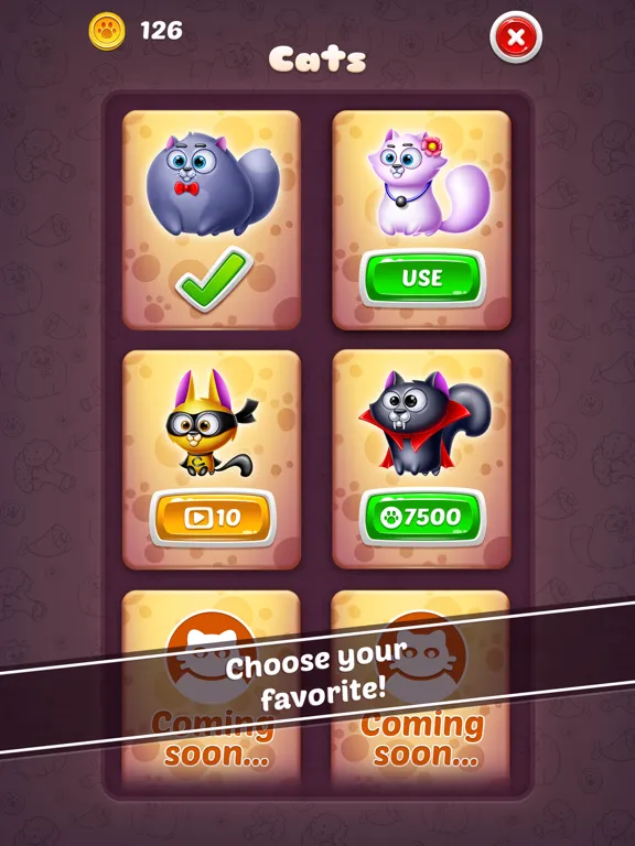 Happy Kitty Jump iPad  Screenshots