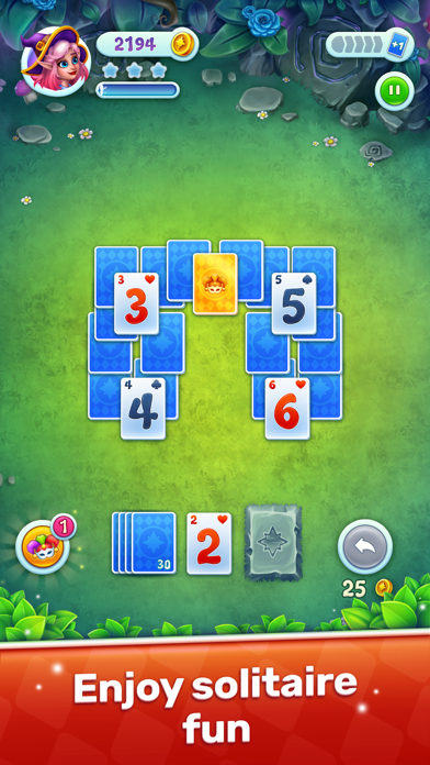 Capturas de pantalla de Solitaire Magic Quest