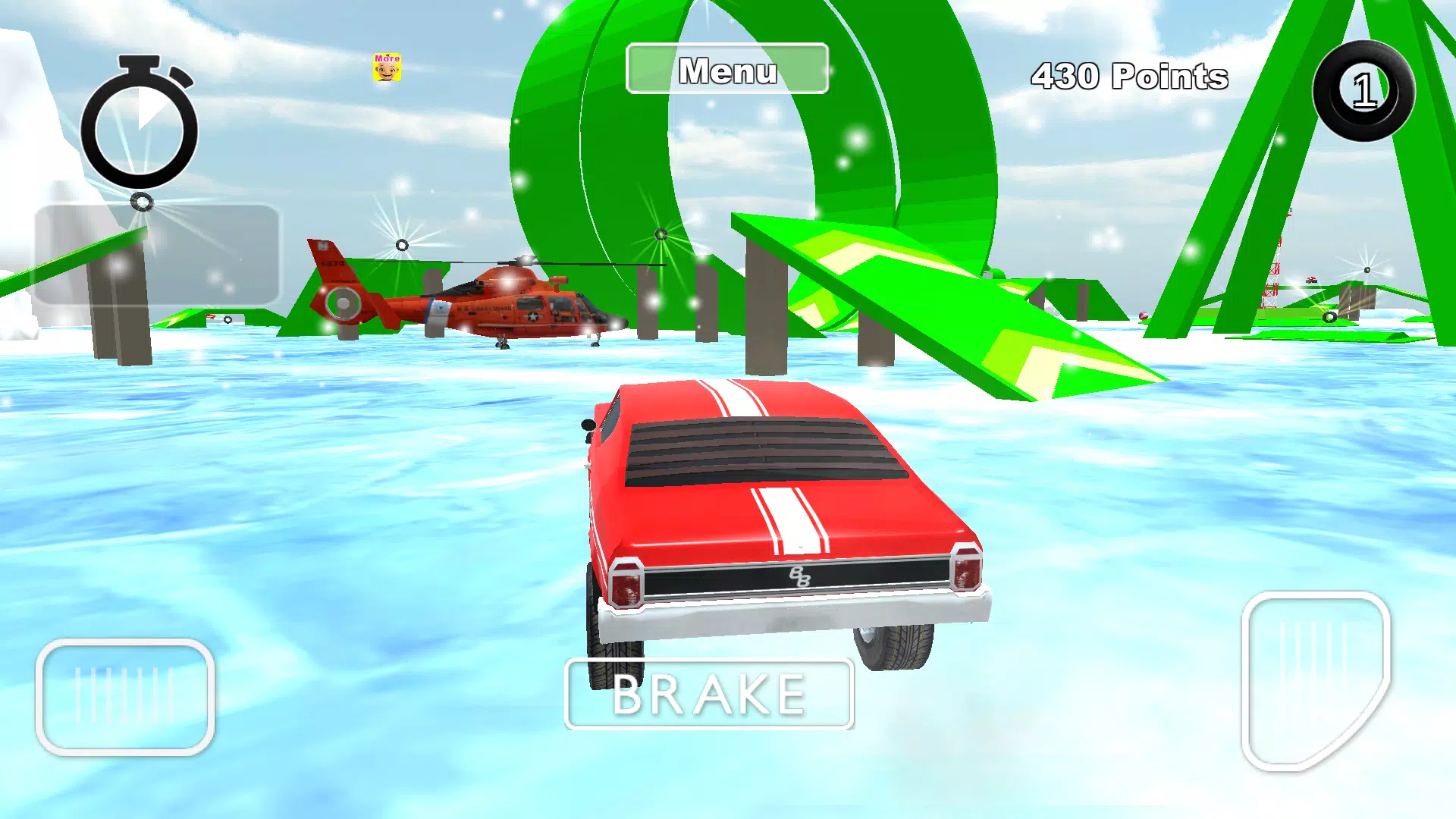 Snow Car Race & Stunts Extreme Screenshots