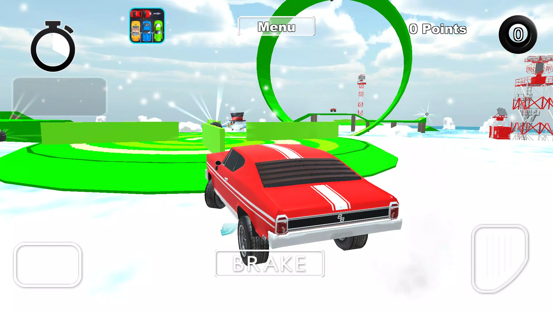 Snow Car Race & Stunts Extreme Screenshots