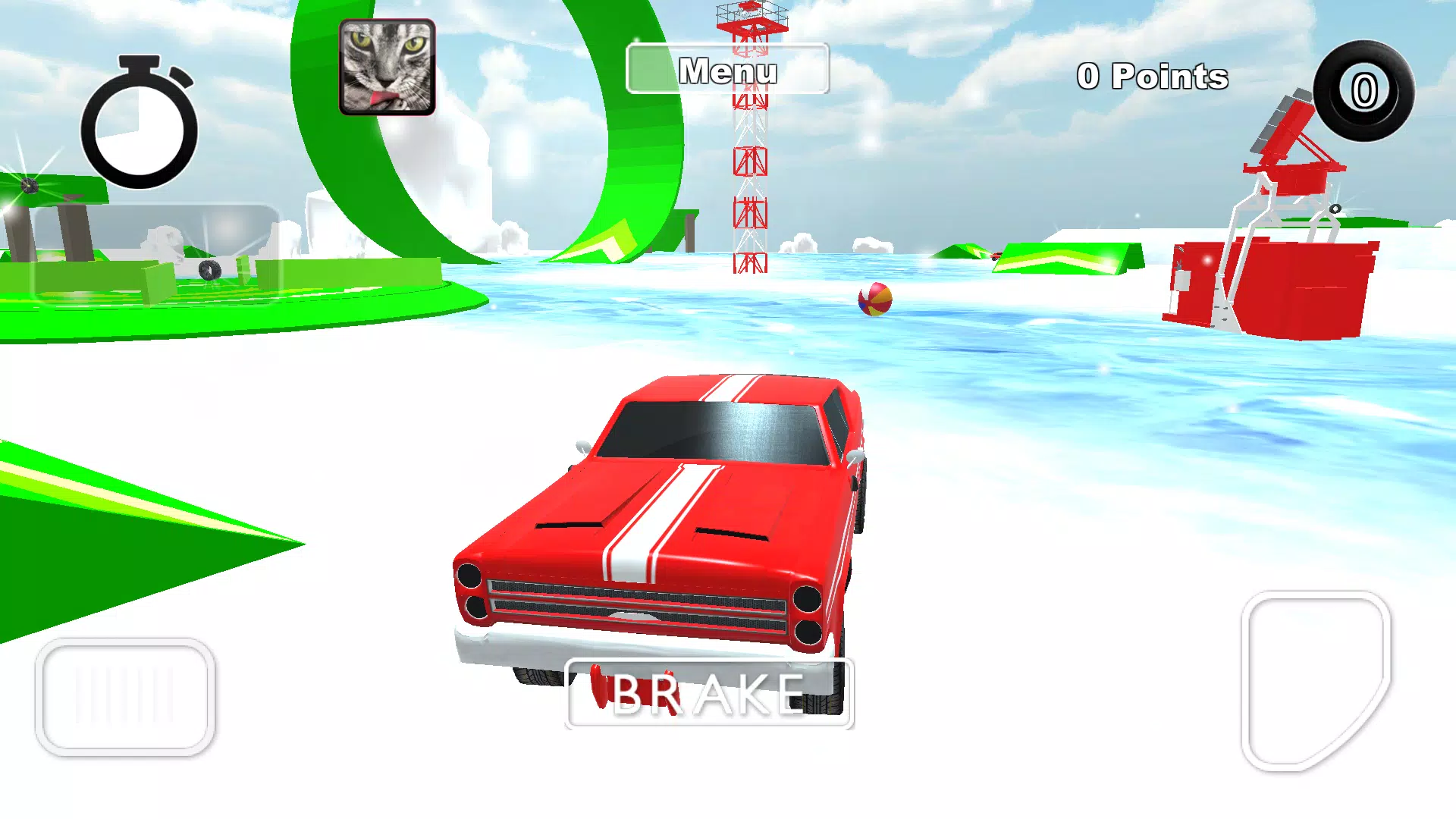 Snow Car Race & Stunts Extreme Screenshots