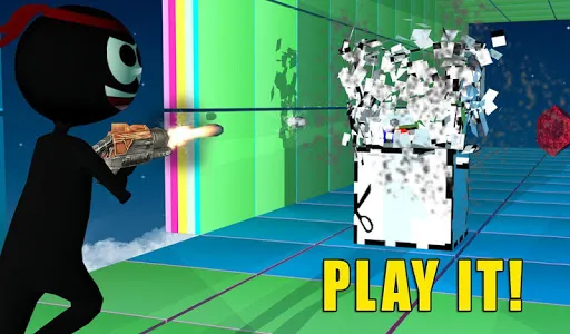 Stickman Run 4D - Fun Run スクリーンショット