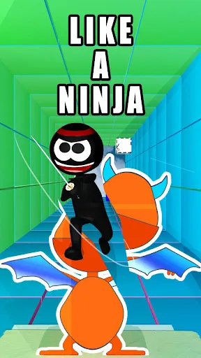 Stickman Run 4D - Fun Run スクリーンショット