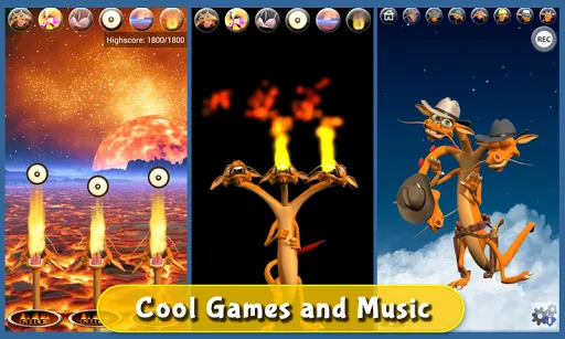 Capturas de pantalla de Talking 3 Headed Dragon Deluxe