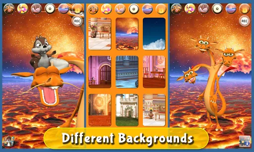 Capturas de pantalla de Talking 3 Headed Dragon Deluxe