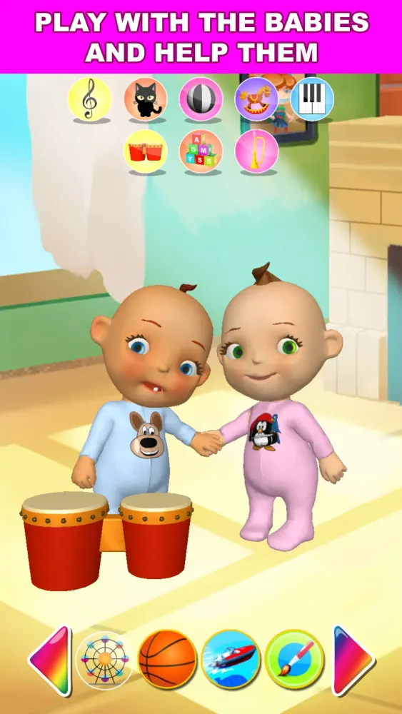 Talking Baby Twins Newborn Fun Screenshots