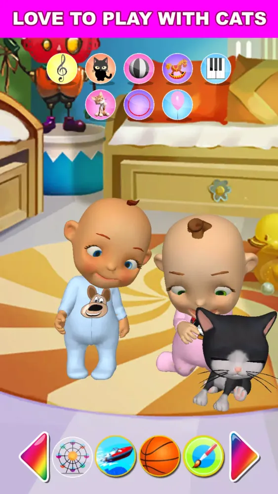 Talking Baby Twins Newborn Fun Screenshots