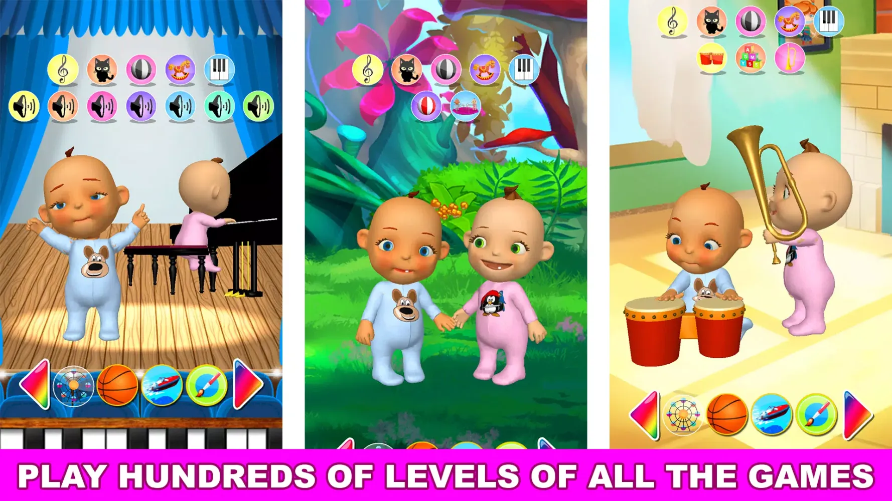 Talking Baby Twins Newborn Fun Screenshots
