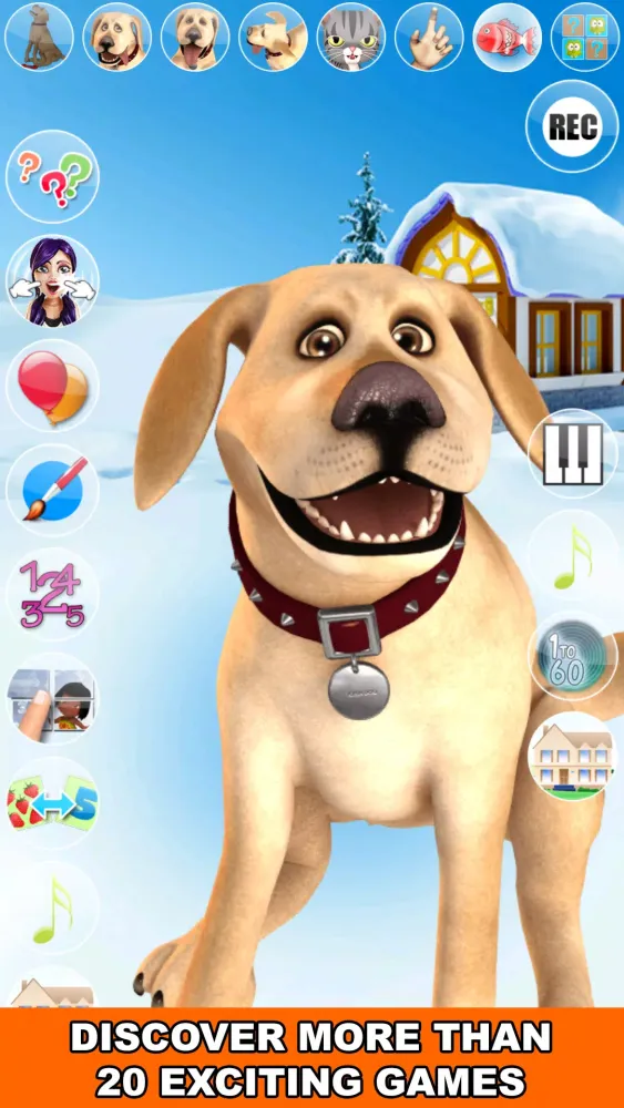 Capturas de pantalla de Talking John Dog Frozen City