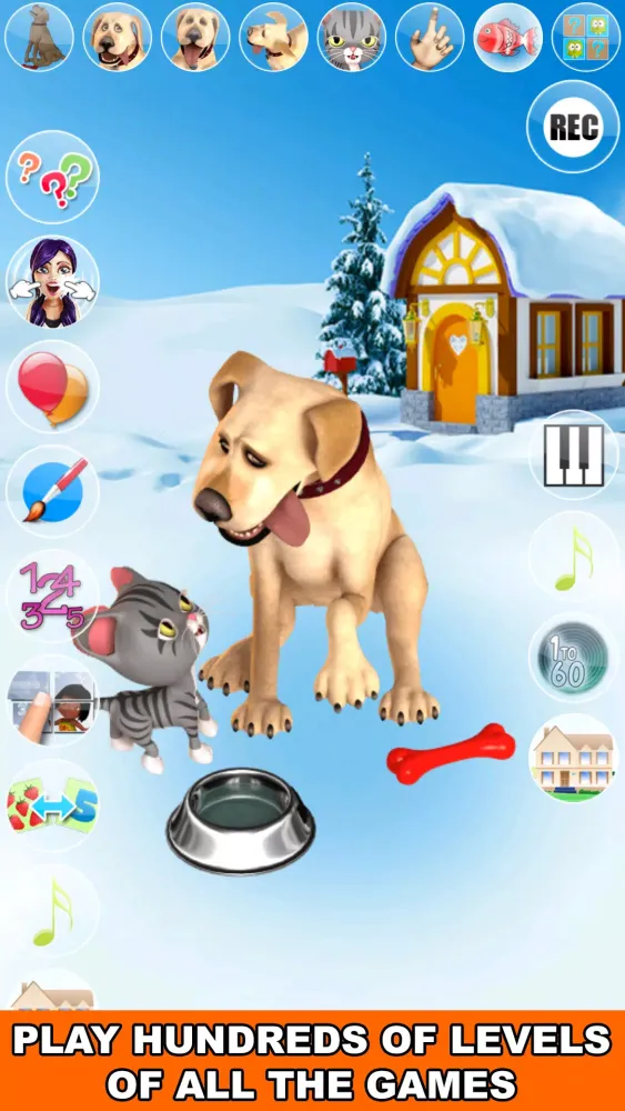 Capturas de pantalla de Talking John Dog Frozen City