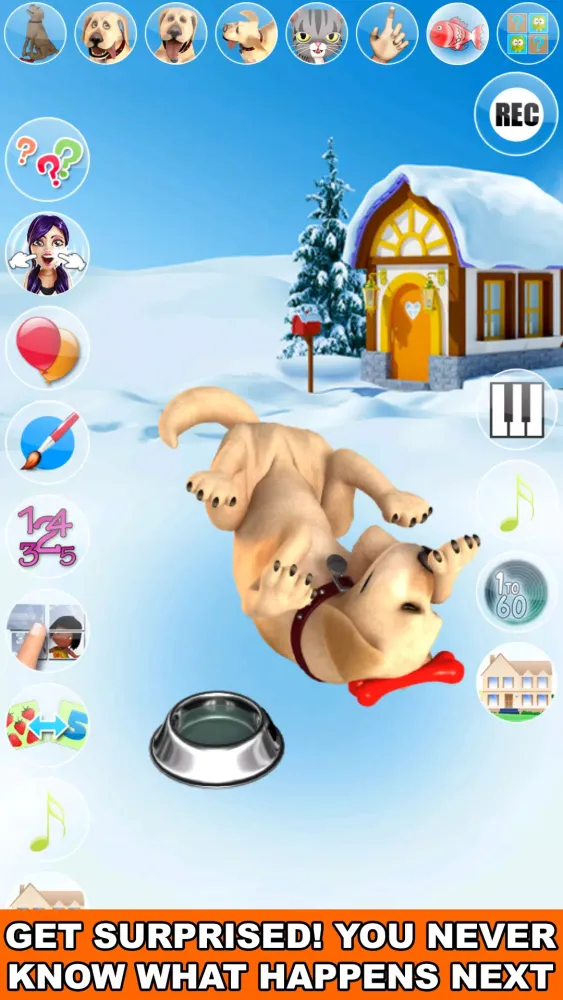 Capturas de pantalla de Talking John Dog Frozen City