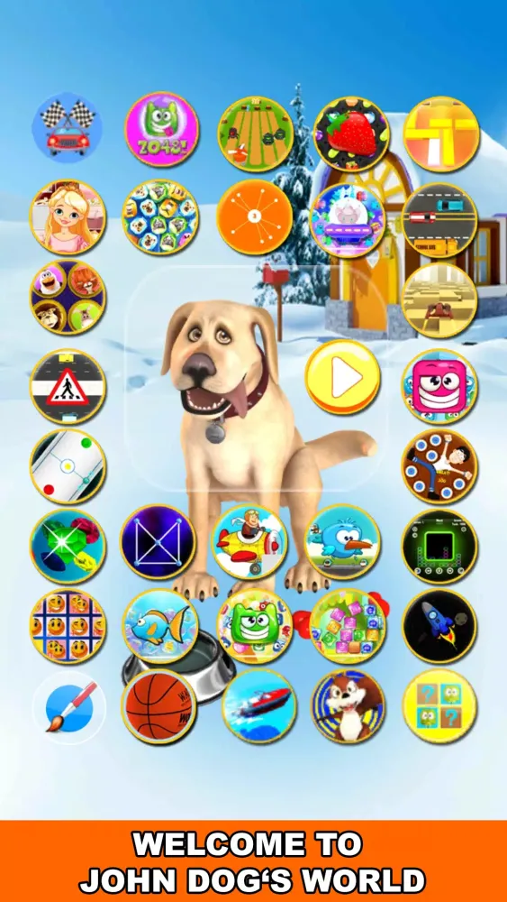 Capturas de pantalla de Talking John Dog Frozen City