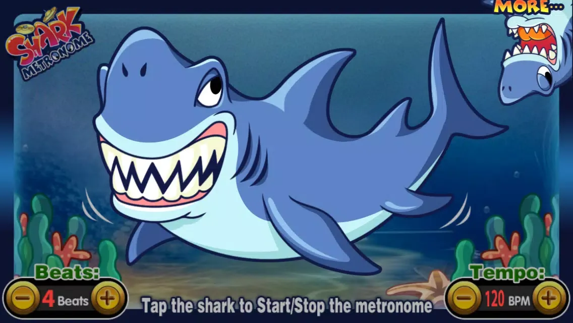 Captures d'écran de Shark Metronome Pro (Tempo Tracking) - Keep the Groove with the best free rhythm generator (BPM Click = Pro Timing)